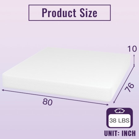 10&quot; King Memory Foam