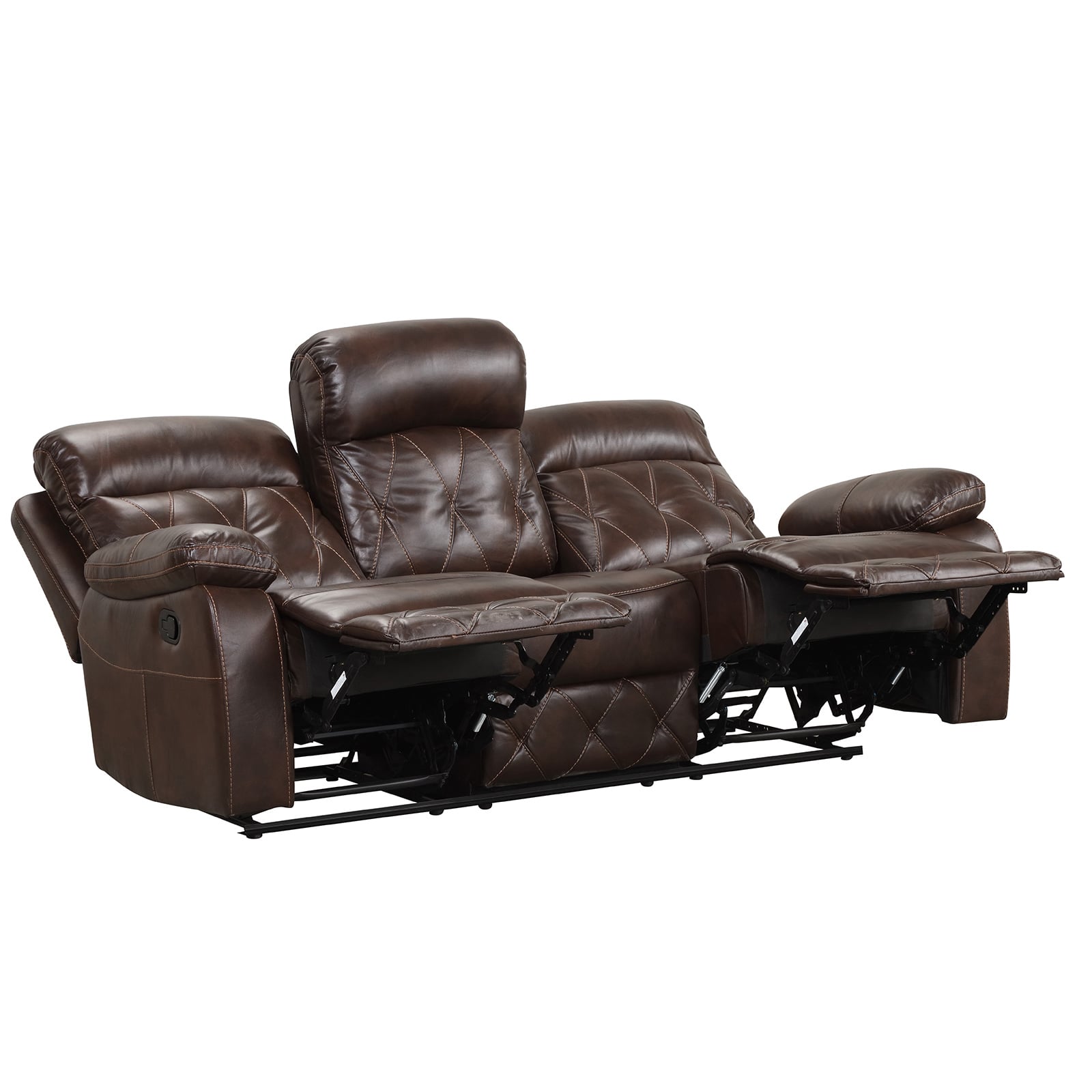 Manual Reclining Sofa and Loveseat Set