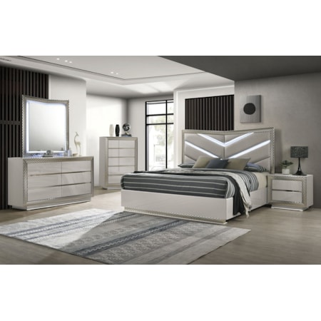 5 Pc. Queen Bedroom Set W/ 2Ns