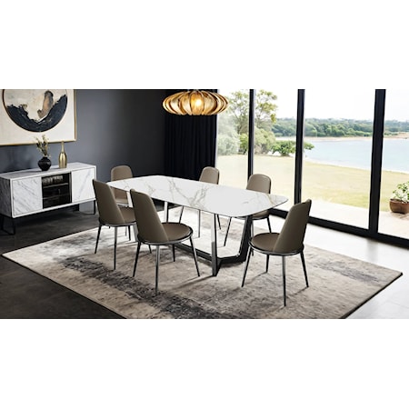 7-Piece Dining Table Set