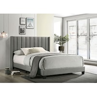 Contemporary Upholstered Queen Bed