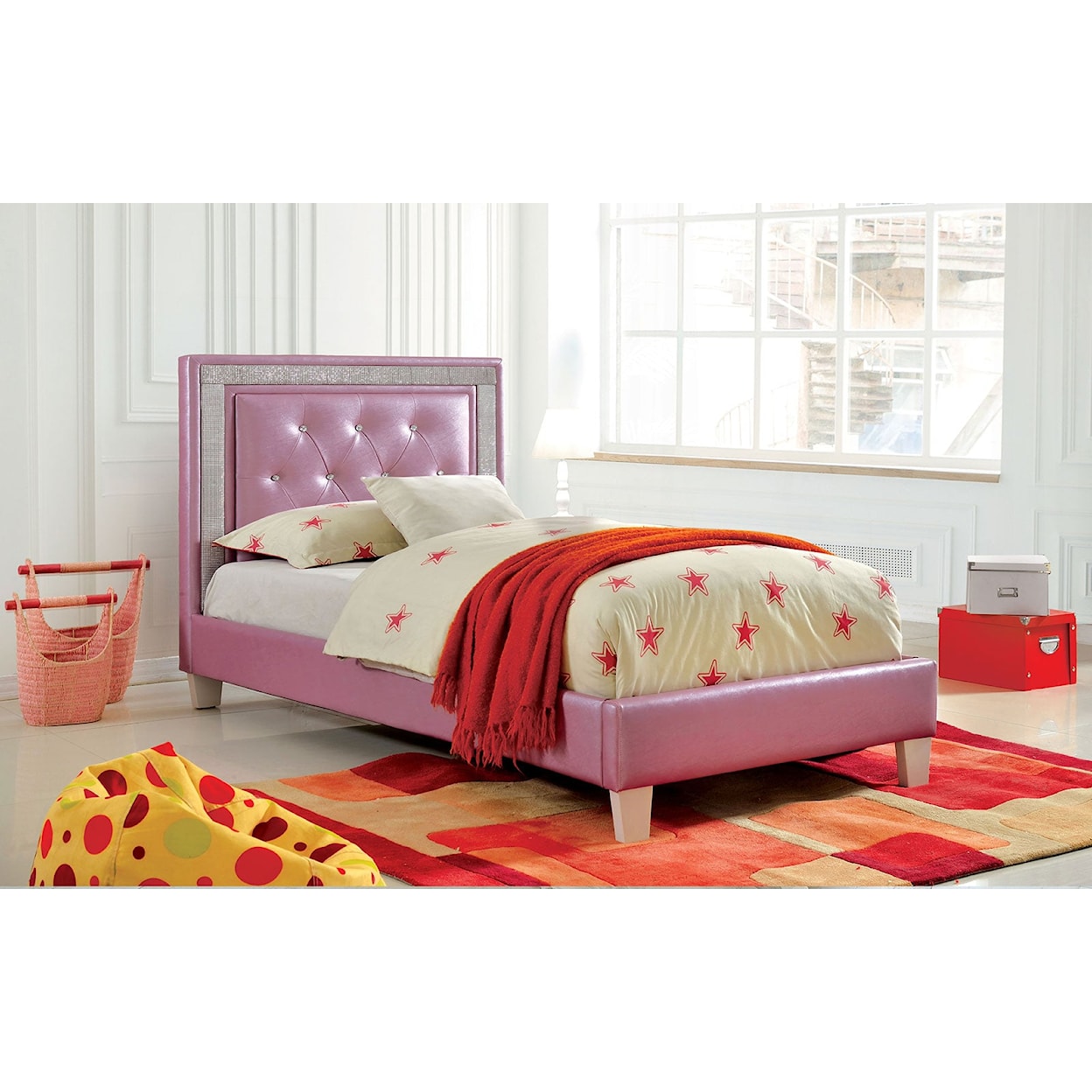Furniture of America - FOA Lianne Twin Bed