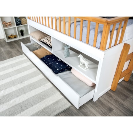 Twin Captain Bed with Trundle