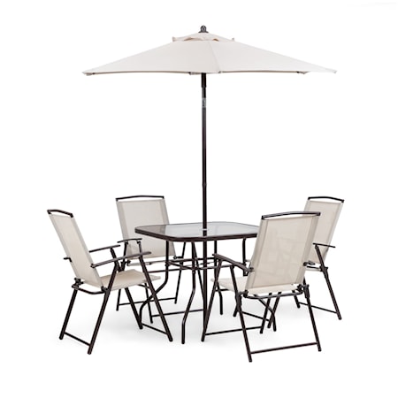 6-Piece Outdoor Dining Set