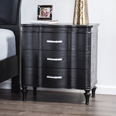 3-Drawer Nightstand