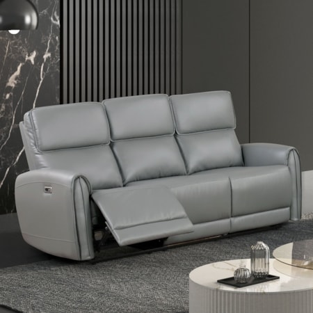 Power Reclining Sofa with USB-A and USB-C