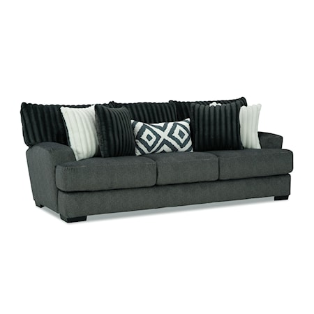 Channel-Tufted Sofa