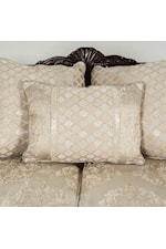 Furniture of America Huelva Traditional Sofa with Ornate Carved Details