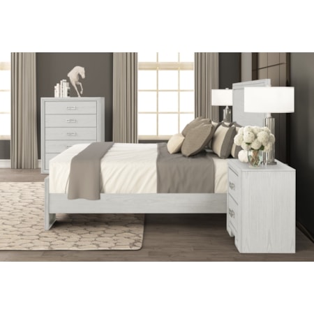 Queen Panel Bed