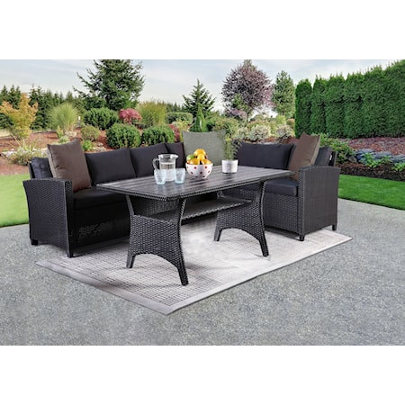 3-Piece Patio Dining Set