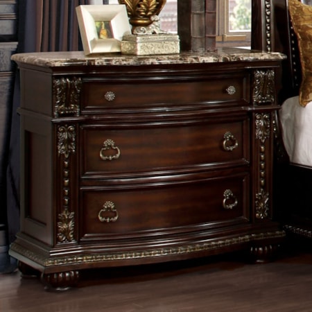 3-Drawer Nightstand