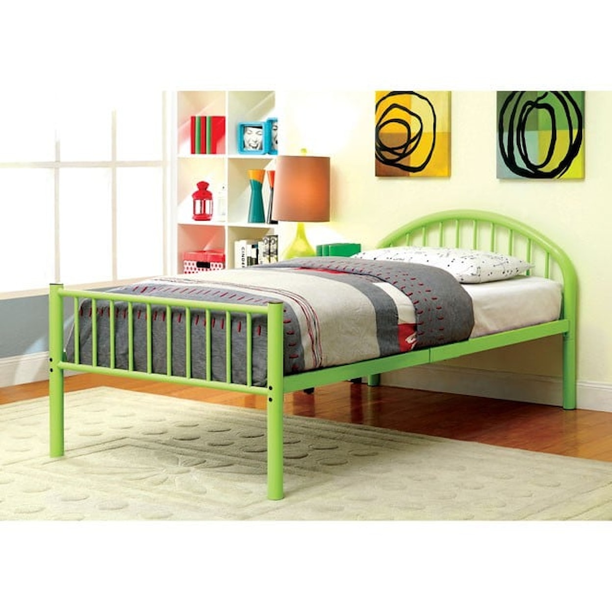 Furniture of America - FOA Rainbow  Youth Full Bed with Trundle 