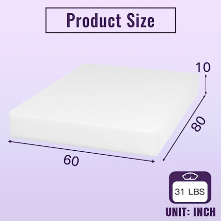 10&quot; Queen Memory Foam