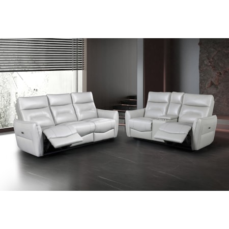 Power Reclining Sofa and Loveseat