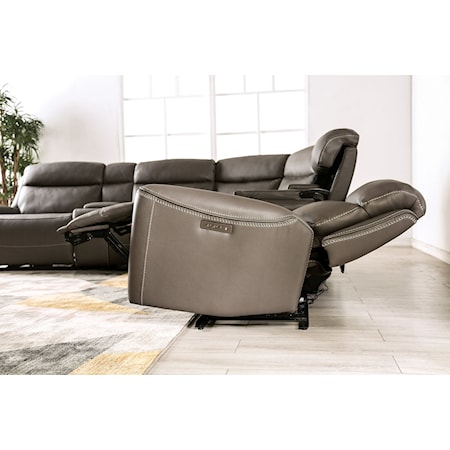 6-Piece Power Reclining Sectional Sofa