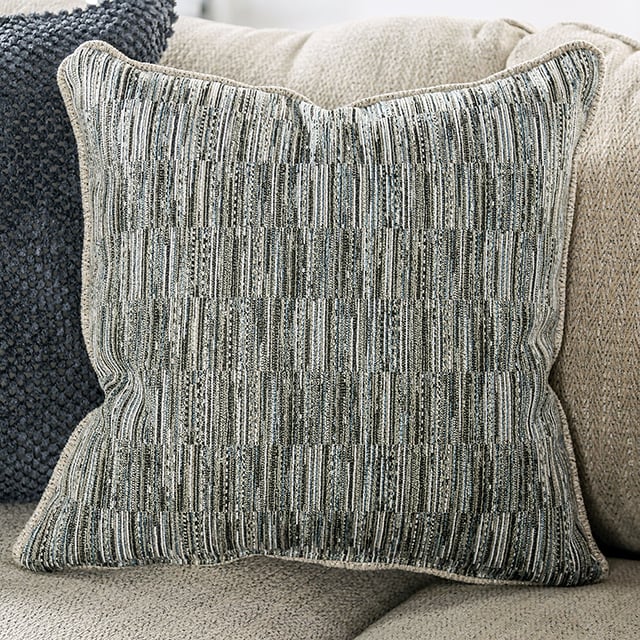 Furniture of America Salisbury Accent Chair with Round Bun Legs