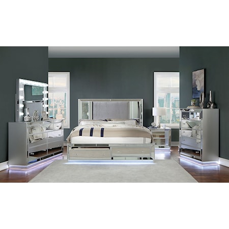 Glam Bedroom Set