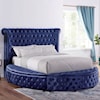 Furniture of America - FOA Sansom Queen Upholstered Bed