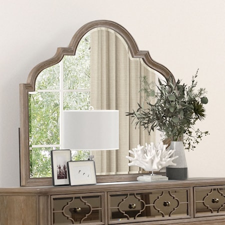 Arched Dresser Mirror