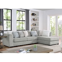Casual Leandra 3-Piece Sectional Sofa