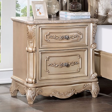 2-Drawer Nightstand