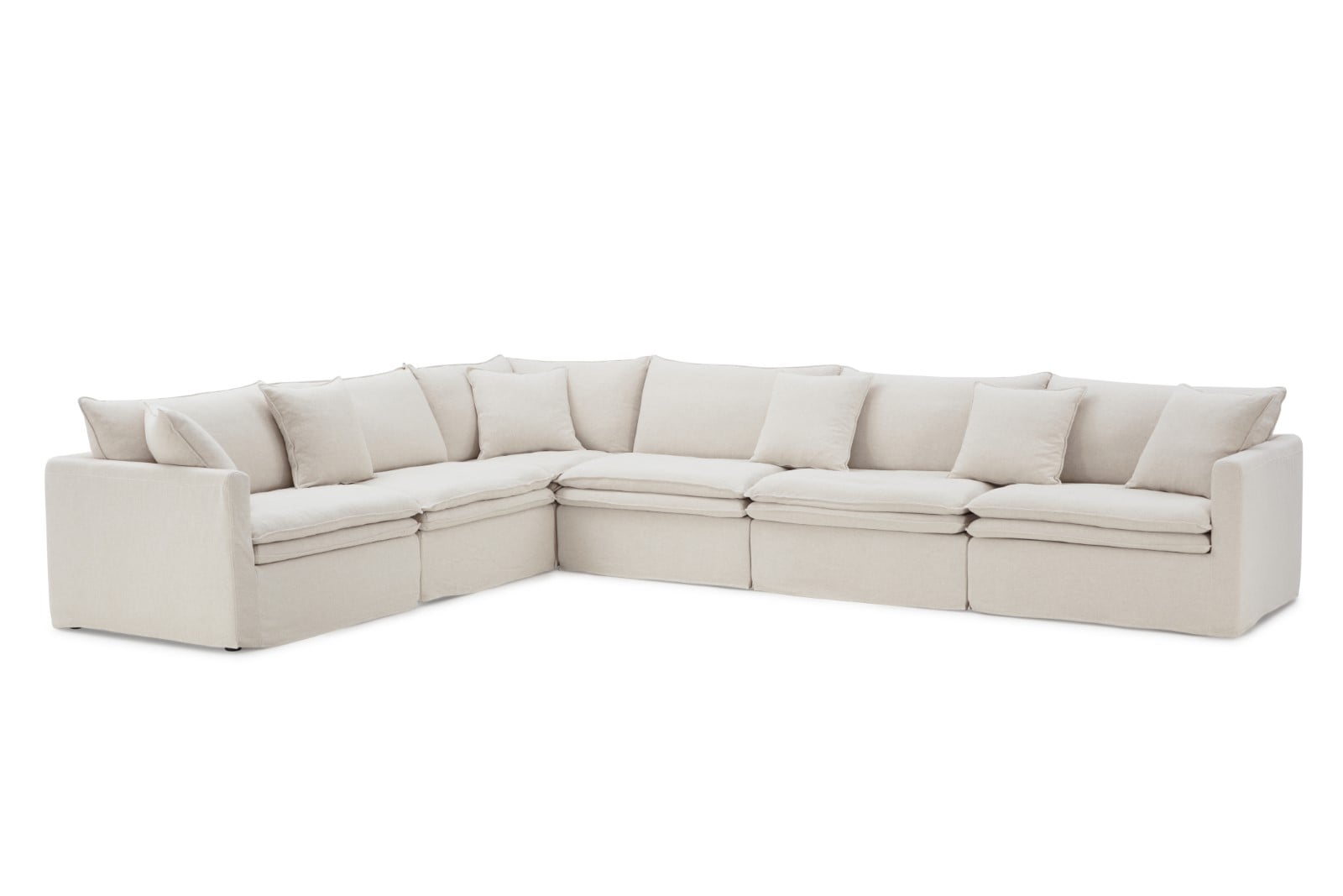 Furniture of America Crayford L-Sectional