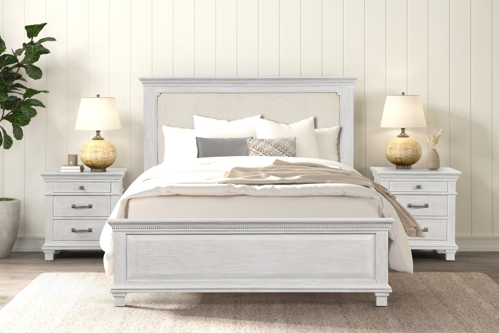 Queen Panel Bed
