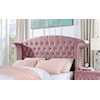 Furniture of America - FOA Zohar Full Bed Pink