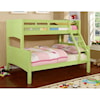 Furniture of America Prismo Youth Bunk Bed with Ladder 