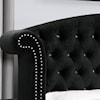 Furniture of America Zohar California King Bed Black