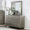 Furniture of America - FOA Xandria 7-Drawer Dresser with Diamond Tufting