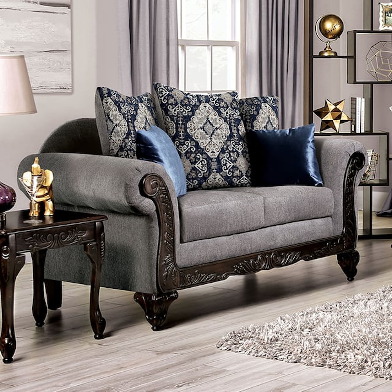 Furniture of America - FOA Gustavo Loveseat