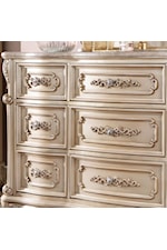 Furniture of America Rosalind Transitional 9-Drawer Dresser and Mirror