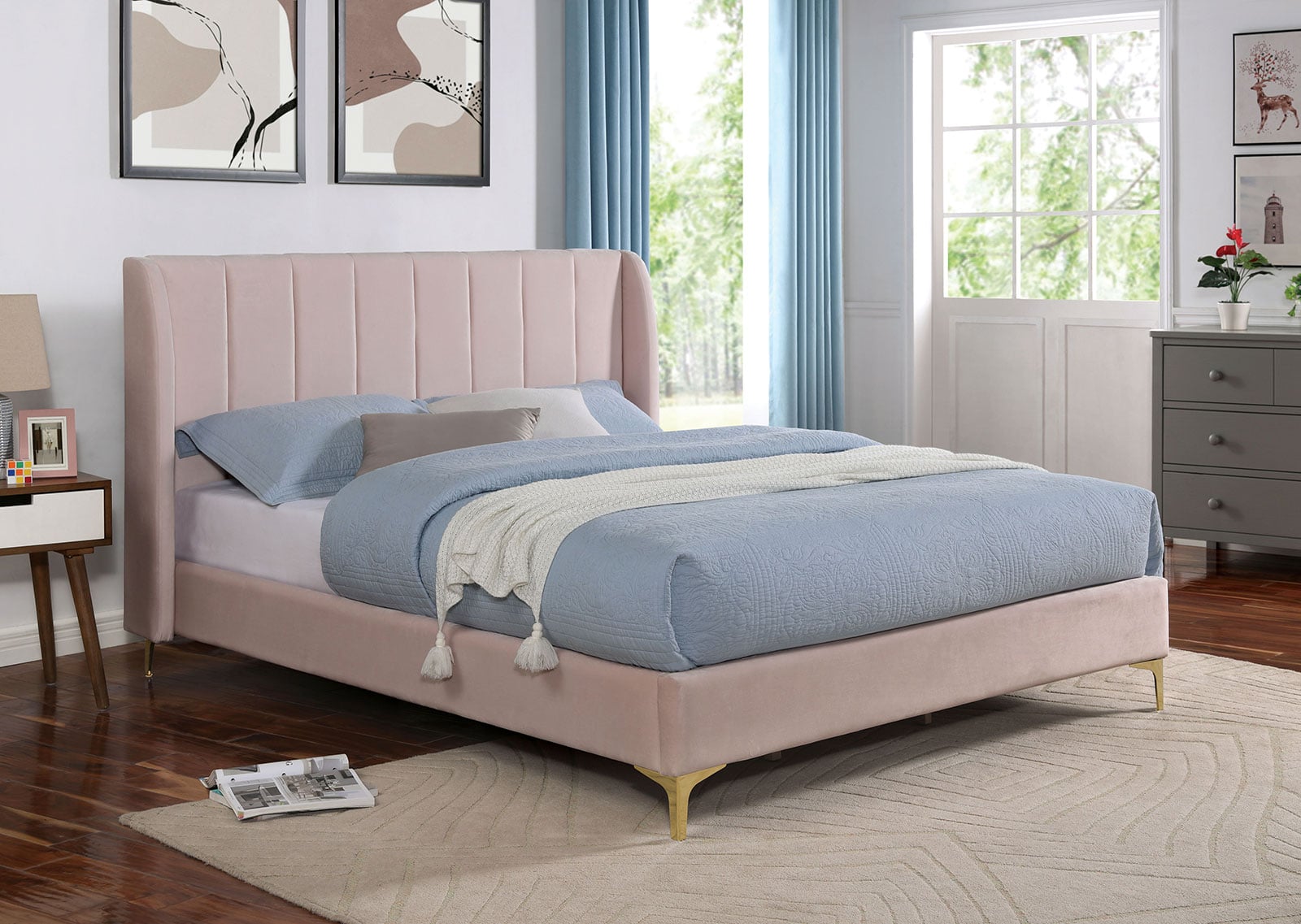 Full Upholstered Bed
