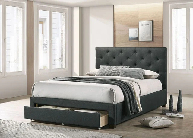 Furniture of America - FOA Sybella CM7218DG-F-BED Contemporary Full ...