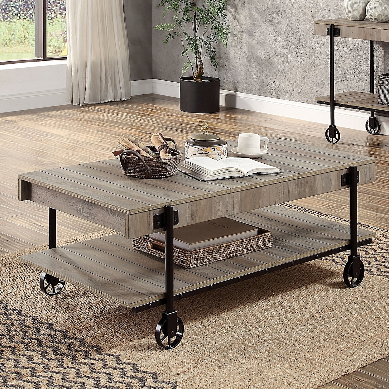 Furniture of America LOBB Coffee Table