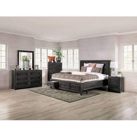 5-Piece King Storage Bedroom Set