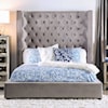 Furniture of America - FOA Rosabelle King Upholstered Bed