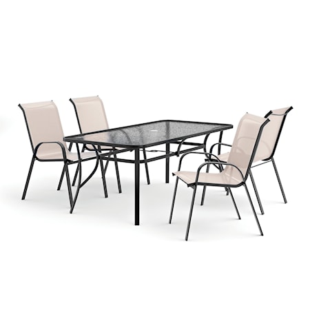 5 Pc. Outdoor Dining Set