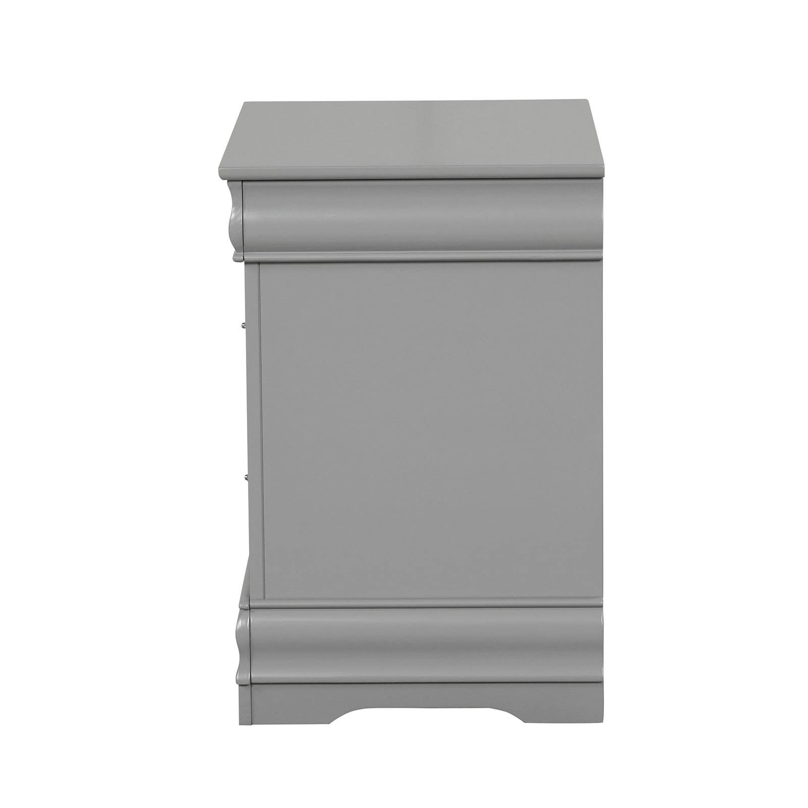 Furniture of America Louis Philippe 2-Drawer Nightstand