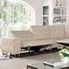 Furniture of America Abberton Sectional