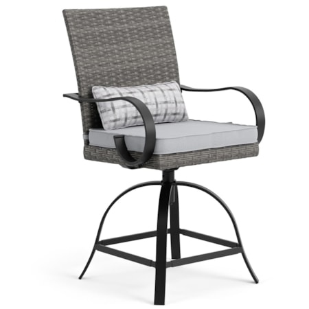 Counter-Height Swivel Chair