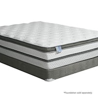 Siddalee 16" Euro Pillow Top Mattress with 2.5" Gel Infused Memory Foam - Queen