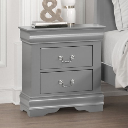 2-Drawer Nightstand