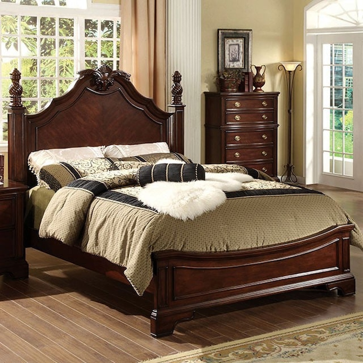 Furniture of America Carlsbad California King Bed