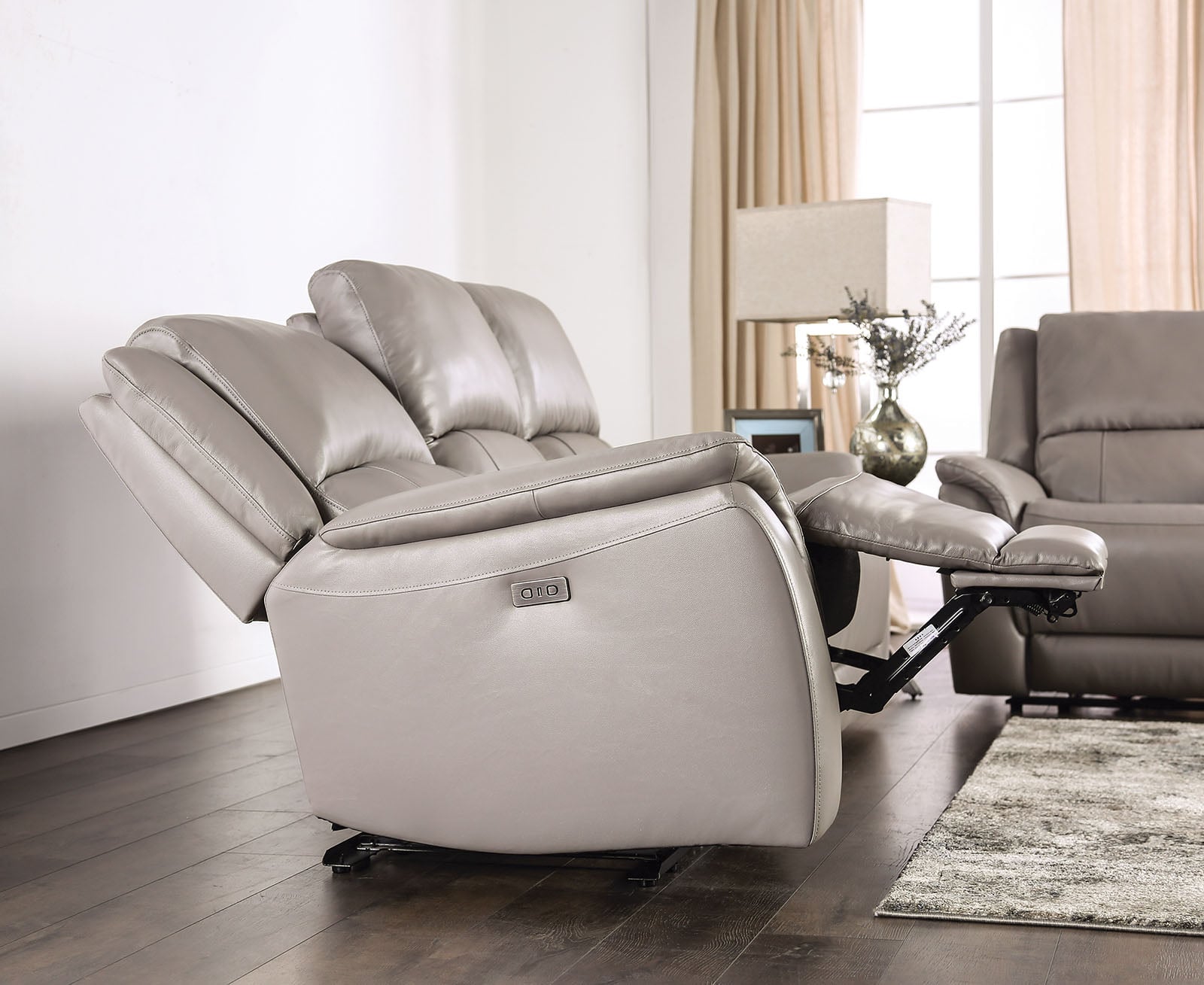 Furniture of America Gorgius Power Reclining Sofa