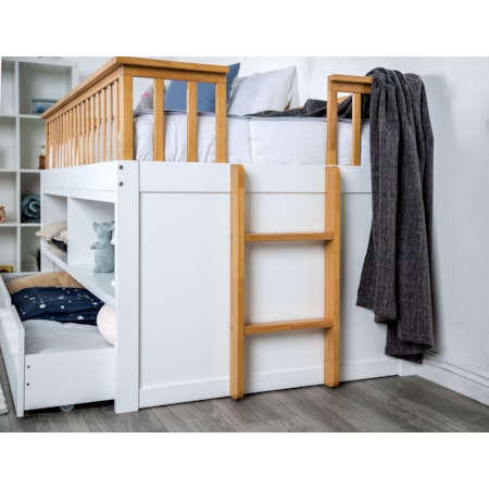 Twin Captain Bed with Trundle