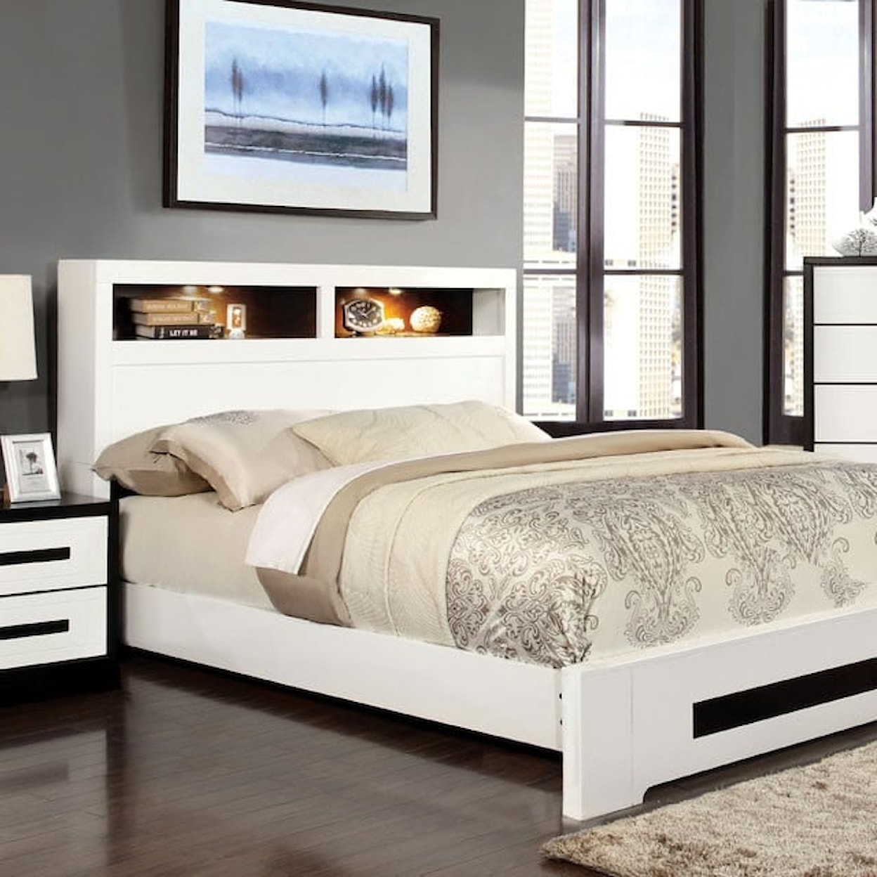 Furniture of America - FOA Rutger California King Bed