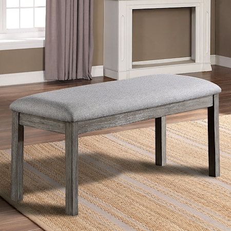 TIKI GREY DINING BENCH |