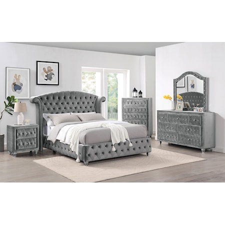 5-Piece Queen Bedroom Set with Chest